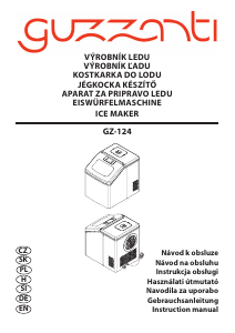 Návod Guzzanti GZ 124 Prístroj na výrobu ľadu