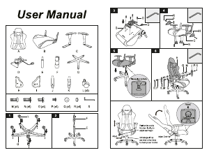 Manuale XD XDGC2666 Sedia da ufficio