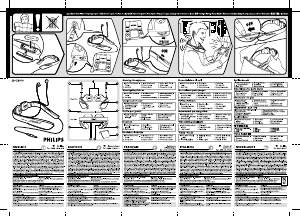 Manual Philips SHG8010 Headphone