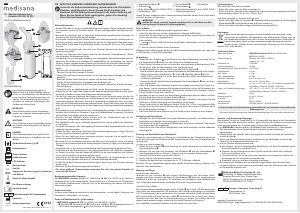 Manual Medisana IN 535 Inhaler