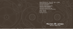 Manuale Maurice Lacroix MP6347 Masterpiece Phase de Lune Orologio da polso