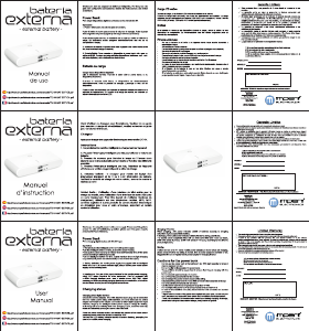 Manual de uso Imperii Electronics TE.04.0069.09 Cargador portátil