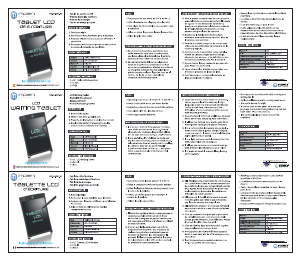 Manual de uso Imperii Electronics HO.05.0081.01 Tableta gráfica