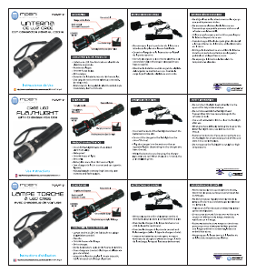 Mode d’emploi Imperii Electronics DE.00.0071.01 Lampe de poche