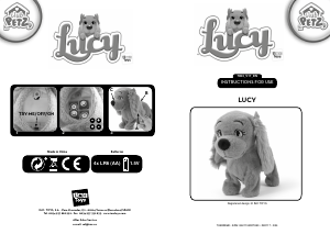Manual IMC Toys 7963 Club Petz Lucy The Dog