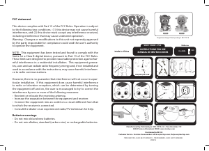 Manual de uso IMC Toys 96288 Cry Babies Lammy