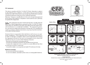 Manual de uso IMC Toys 97056 Cry Babies Fancy