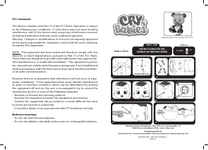 Manual de uso IMC Toys 98213 Cry Babies Pandy