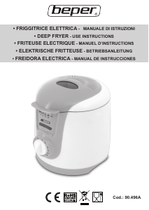 Manual Beper 90.496A Deep Fryer