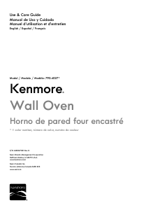 Manual Kenmore 790.40279 Oven