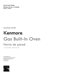 Handleiding Kenmore 790.40349 Oven