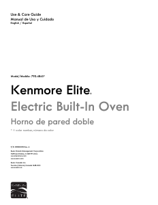 Manual Kenmore 790.48453 Oven