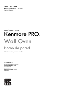 Manual Kenmore 790.41153 Oven