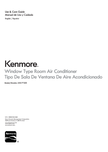 Handleiding Kenmore 253.77223 Airconditioner