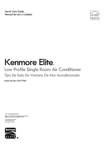 Manual Kenmore 253.77062 Air Conditioner