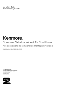 Manual Kenmore 253.77063 Air Conditioner