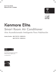 Handleiding Kenmore 580.77127 Airconditioner