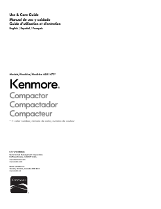 Manual Kenmore 665.14722 Trash Compactor