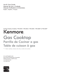 Handleiding Kenmore 790.32549 Kookplaat