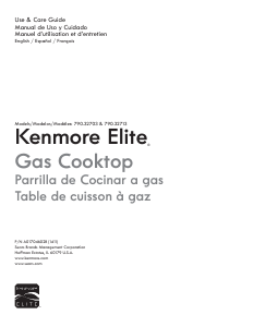 Handleiding Kenmore 790.32703 Kookplaat