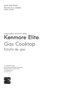 Handleiding Kenmore 790.31123 Kookplaat
