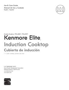 Manual Kenmore 790.43920 Hob