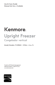 Manual Kenmore 111.22062 Freezer