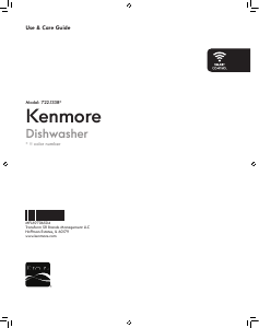 Manual Kenmore 722.13387 Dishwasher