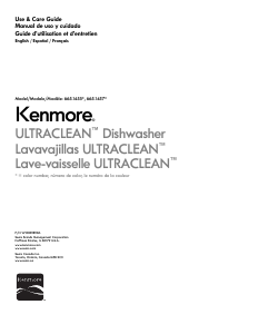 Handleiding Kenmore 665.14572 Vaatwasser