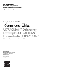 Mode d’emploi Kenmore 665.14742 Lave-vaisselle