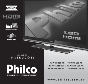 Manual Philco PH46LEDA2 Televisor LED