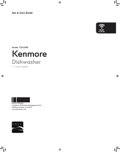 Manual Kenmore 722.13383 Dishwasher