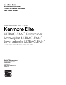 Manual Kenmore 665.14754 Dishwasher
