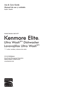 Manual Kenmore 665.14715 Dishwasher