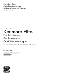 Manual de uso Kenmore 664.95223 Cocina