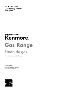 Handleiding Kenmore 790.74433 Fornuis