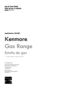 Bruksanvisning Kenmore 790.74232 Spis