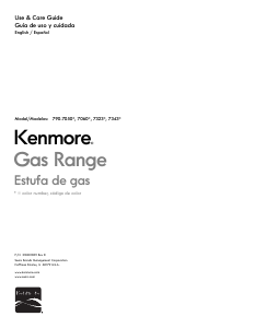 Handleiding Kenmore 790.73432 Fornuis