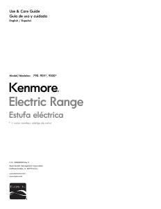 Handleiding Kenmore 790.93002 Fornuis