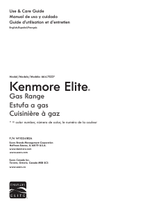 Handleiding Kenmore 664.75223 Fornuis