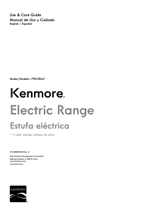 Manual Kenmore 790.92642 Range