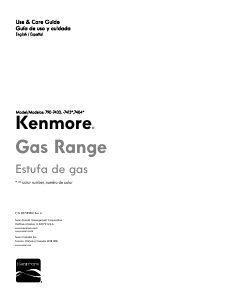 Handleiding Kenmore 790.74033 Fornuis