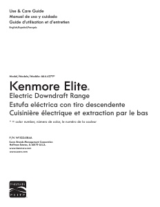 Mode d’emploi Kenmore 664.42793 Cuisinière