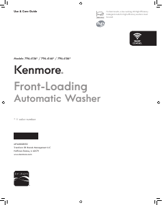 Handleiding Kenmore 796.41562 Wasmachine