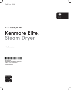 Manual Kenmore 796.91782 Dryer