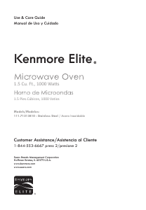 Manual Kenmore 111.71513 Microwave