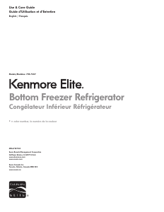 Manual Kenmore 795.73139 Fridge-Freezer