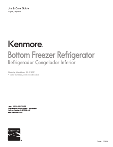Manual Kenmore 111.73029 Fridge-Freezer