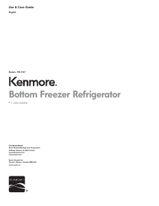 Manual Kenmore 795.71313 Fridge-Freezer