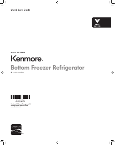 Manual Kenmore 795.70357 Fridge-Freezer